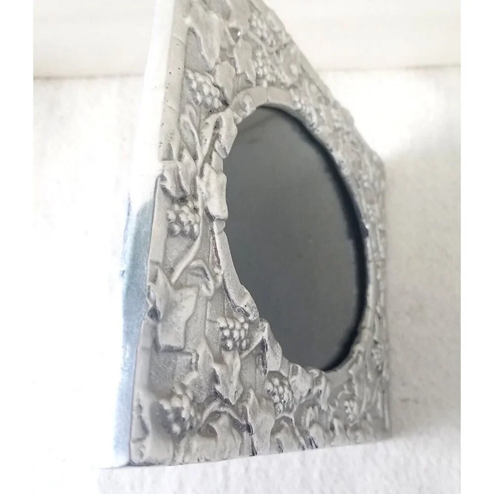 Vintage Silver Pewter Photo Frame 4x6